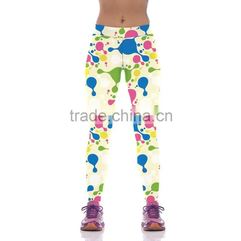 Latest New Women Digital Print Leggings Yoga Leggings N30-15
