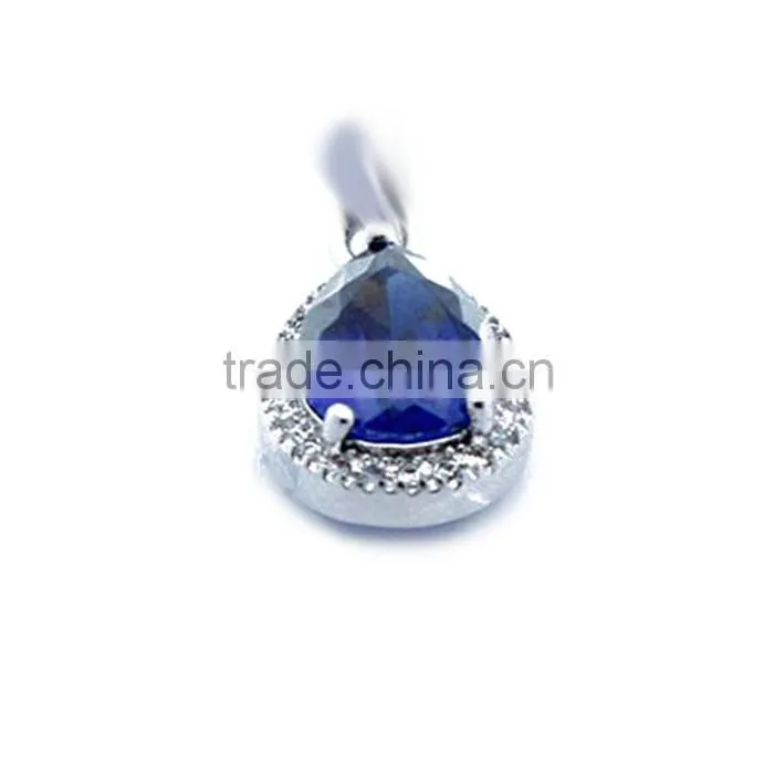 Factory artisan crafted fashion hand setting AAA CZ high polishing 925 sterling classic silver silver jewellery