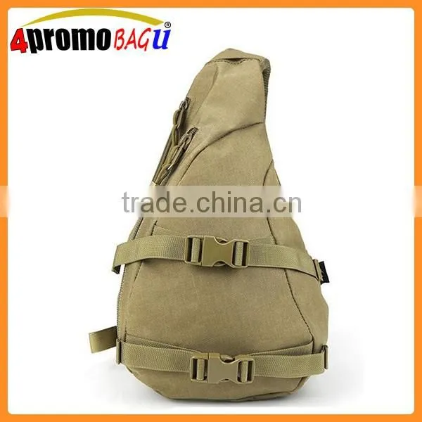 Army green canvas sling backpack products hot sales
