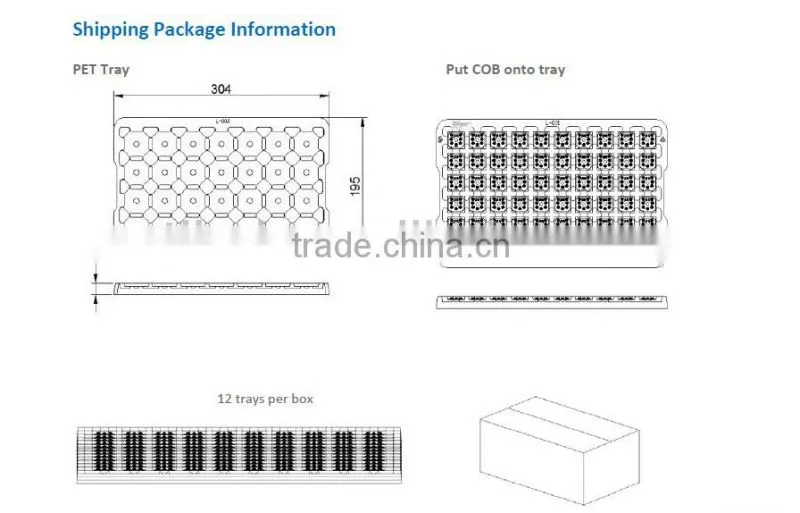 COB LED 10W white color for lighting, ATI factory 3 years warranty
