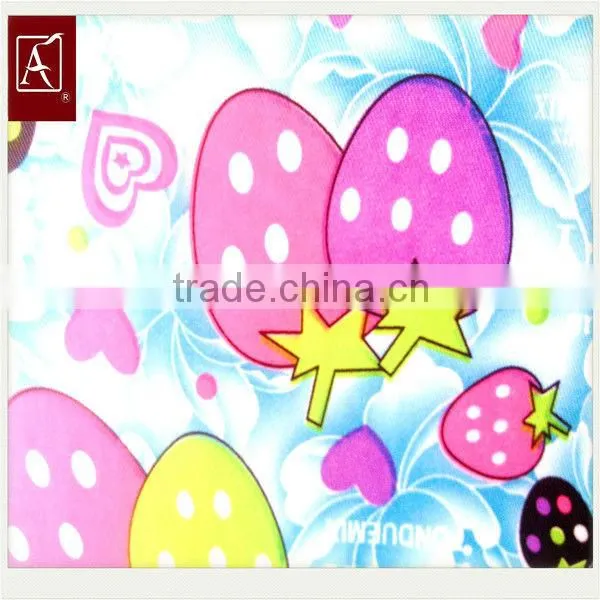 100% polyester pvc coated printed bag fabric