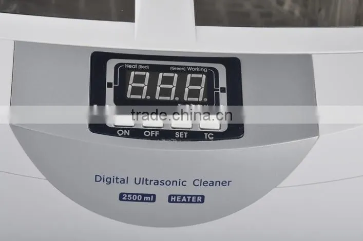 Fashion style digital dental false teeth ultrasonic cleaner machine