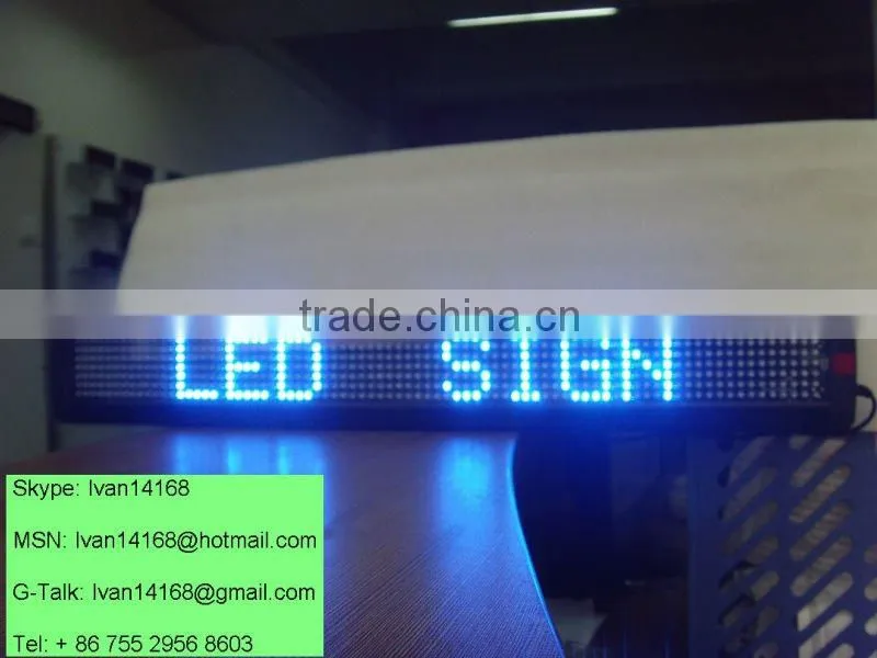 Sinoela full color indoor lights led message board, semi outdoor LED Message panel Multi Lines, advertising led signs display