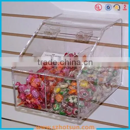 Acrylic Candy Bin With Lid,Acrylic Candy Box,Acrylic Chocolate Box