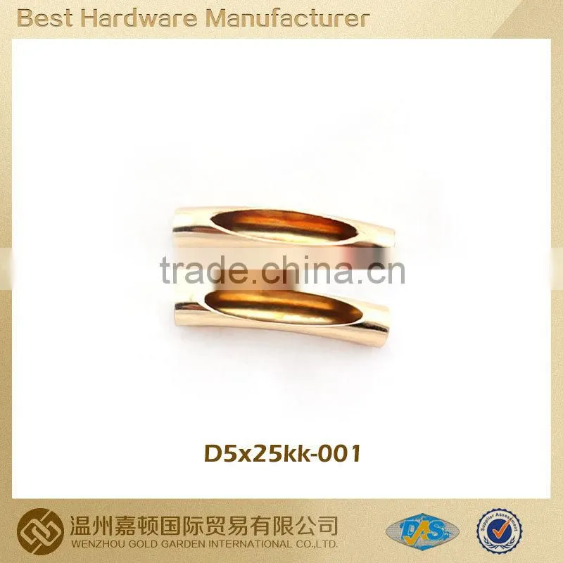 Copper pipe , copper accesories for Apparel Shoe lacing, 25mm Length