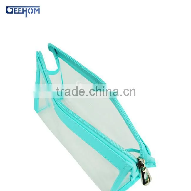 clear pvc bag with zipper