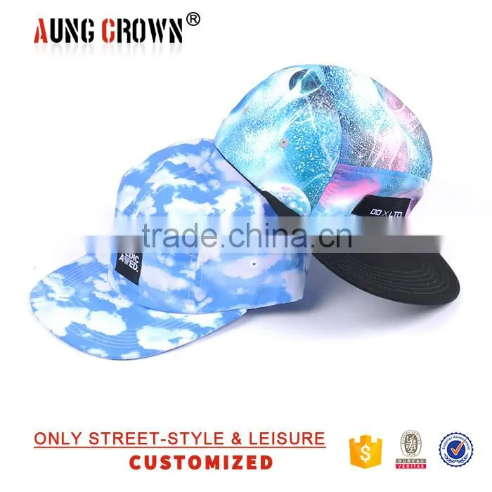 oem snapback hat/korean snapback hats/100% cotton snapback hat