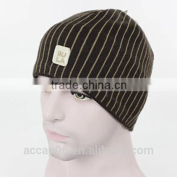 outside warm beanie/custom warm beanie knitted hat