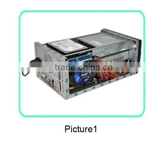 Realan hot selling desktop HTPC computer case X5