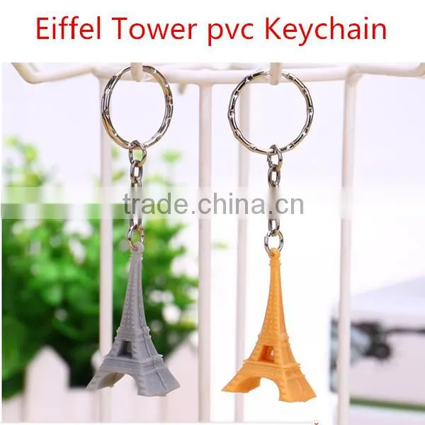 OEM 3D logo custom shaped metal keychain
