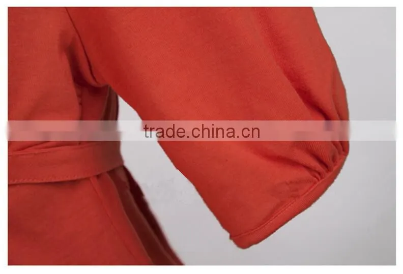 Comfortable Cotton Maternity Clothes Nursing Breastfeeding Dress