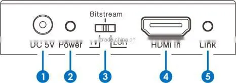 HDMI 18Gbps Audio Extractor with HDCP 2.2