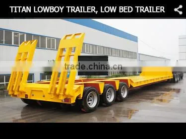 Ttian container carrier cargo trailers container dolly trailer