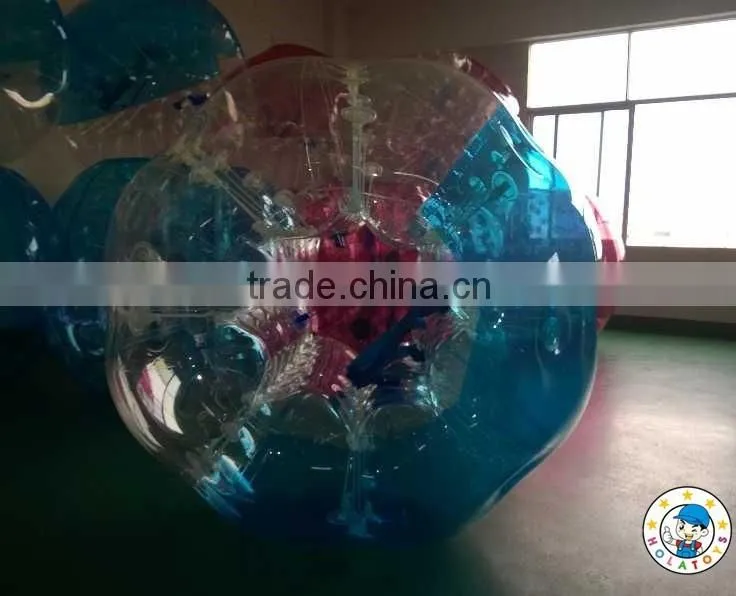 Hola color mix bubble ball/bubble soccer/bubble football for sale
