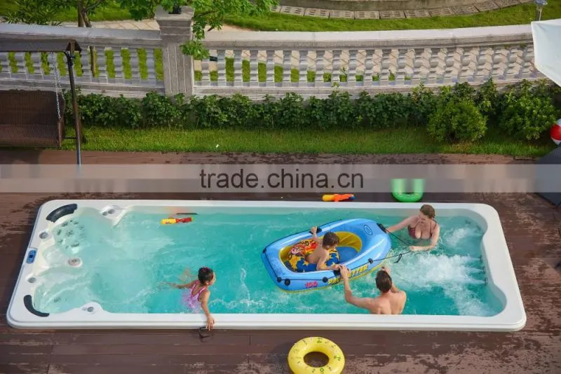 Factory price 5m length swim spa pool air massage jet with CE approved for European