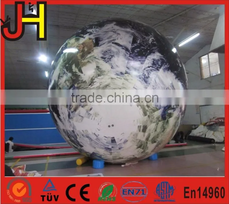 5m Hanging Inflatable Earth Globe with Satellite Imagery