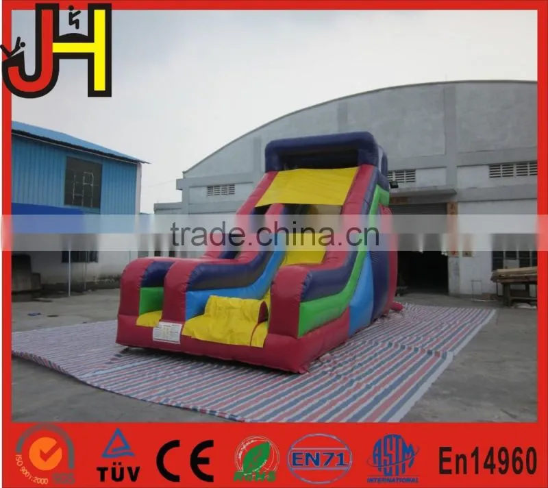 2016 new product cheap inflatable water slides for kids, water slide game
