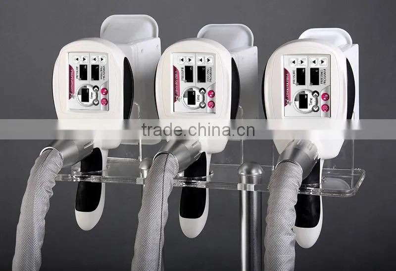 3 cryo handles for different treatment area,quick freezing machine,cryolipolysis fat freeze slimming machine