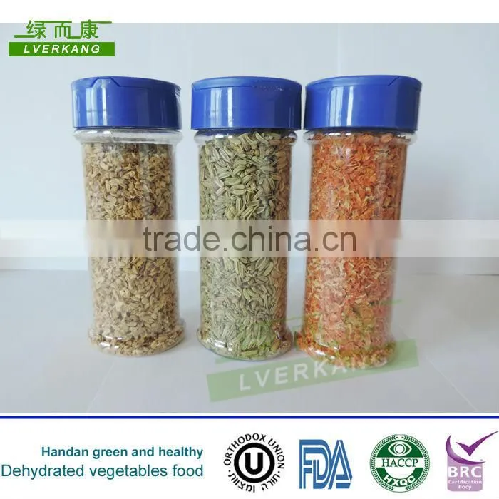 2014 NEW Natural red color 5*5mm dehydrated carrot from China