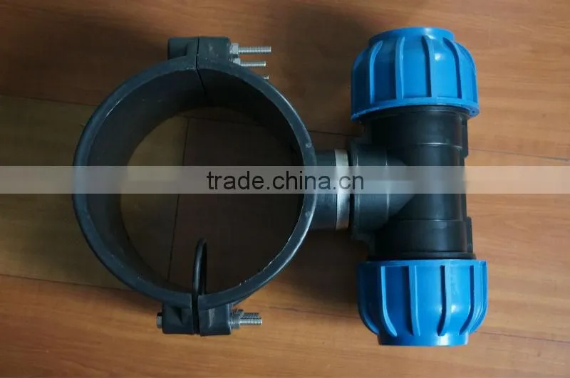 PP hose pipe saddle clamp