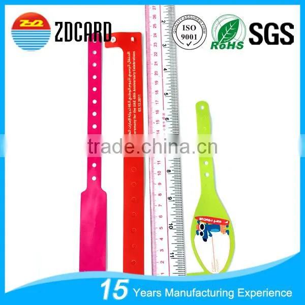 custom disposable rfid wristbands for events