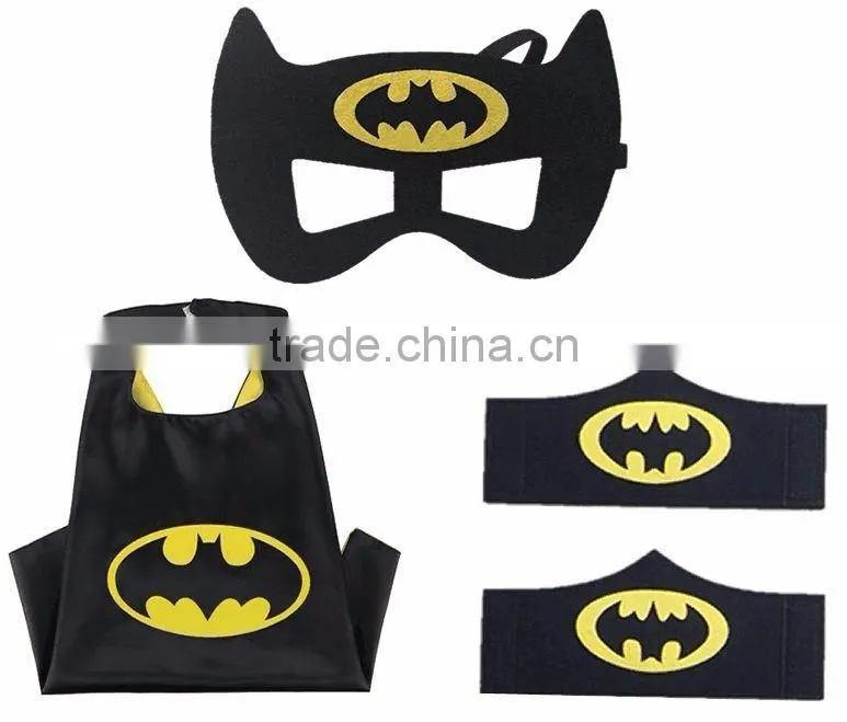 superhero cape and mask costumes