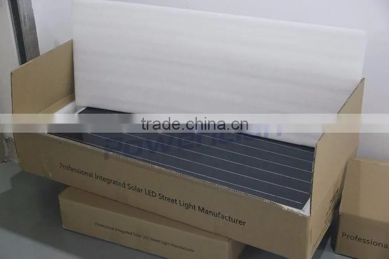 20W All In One Solar Street Light Mono Panel Li-ion Battery LED Lamp All in One