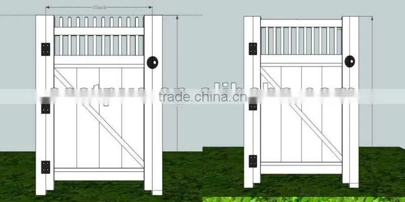 garden fence pvc privacy lattice