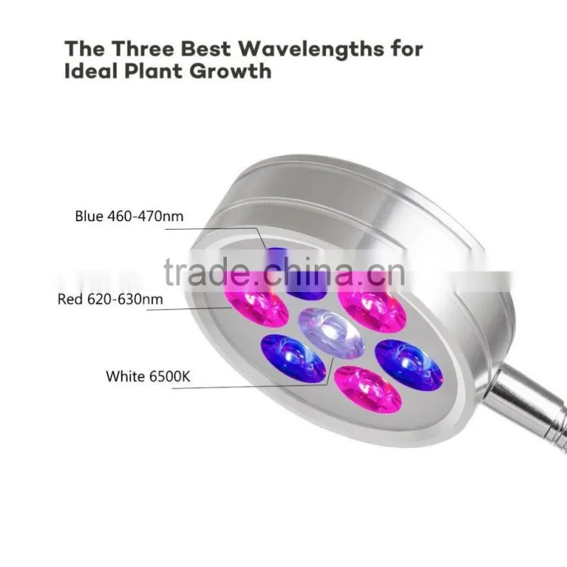 7W LED Grow Lights for Indoor Plants