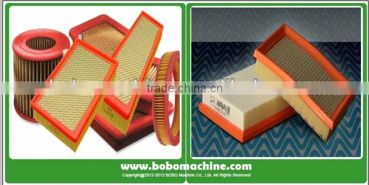PU foam pouring machine for air filter foam seal