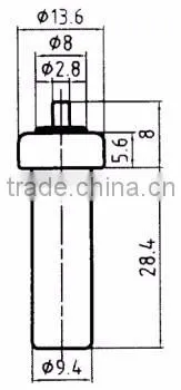 Wax thermostatic element for Automobile(Art No. 1D01-100)