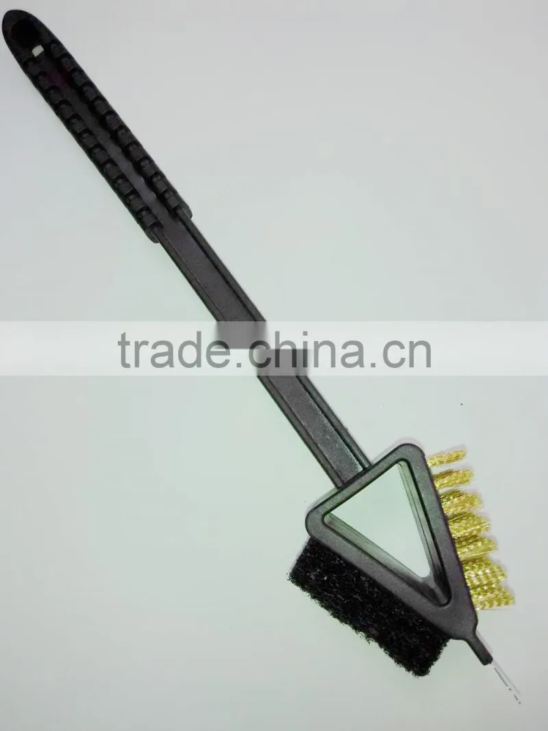 HF-186 brass wire brush,brass brush for cleaning