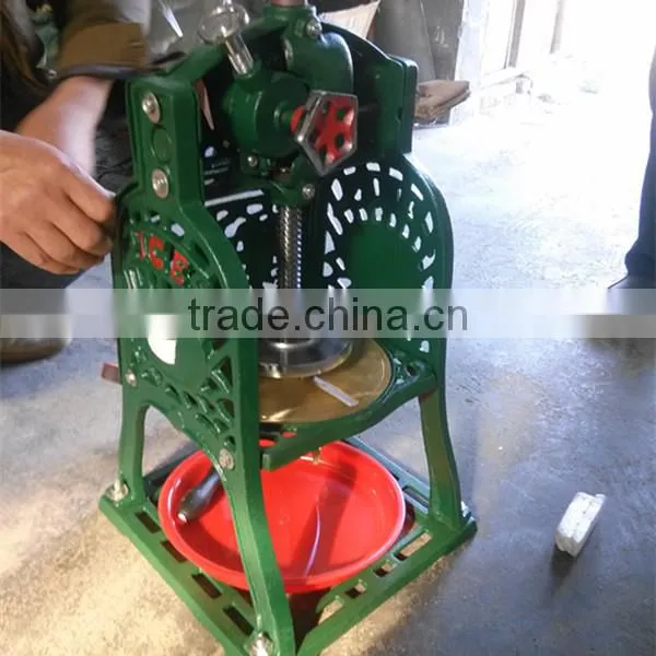 Manual cast iron used shaved ice machines for sale