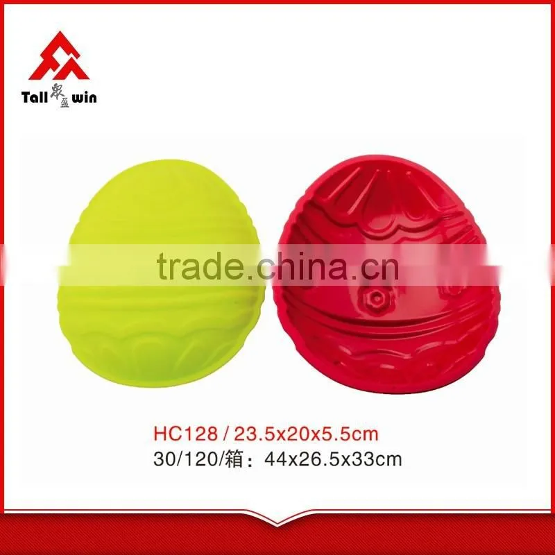 Silicone rubber cake mold