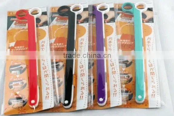 plastic bag clip lock for sealing any food bags