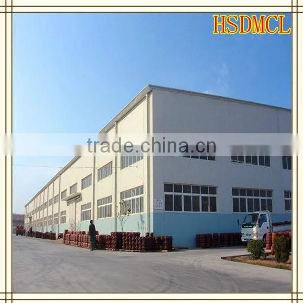 China large span stainless steel frame prefabricated warehouse workshop plant