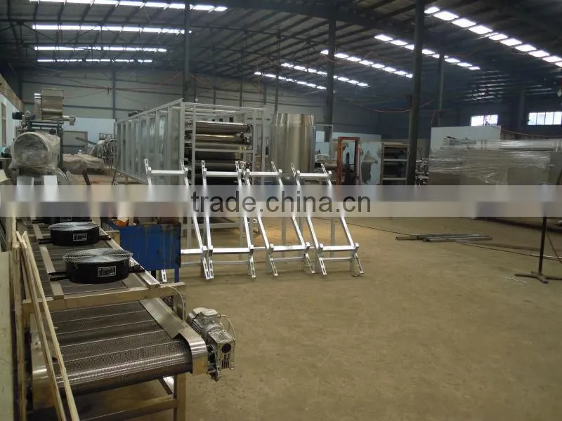 Automatic Core Filling Snack Food production line/jam center snack food machine