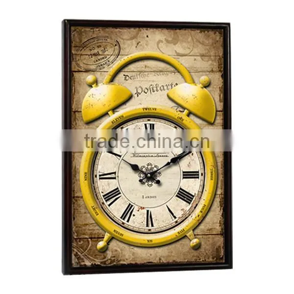 Wooden Decorative Wall Clock MDF Wall Clock