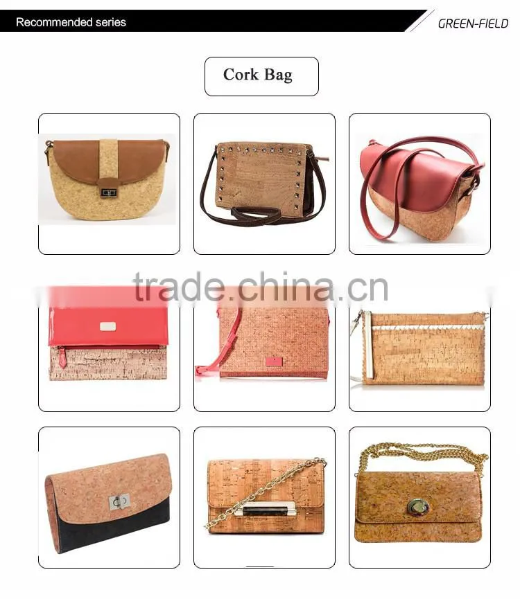 China online shopping cheap latest designer man cork bag cork wallet