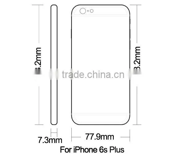 2016 For iPhone 6S/6s plus genuine leather gold housing,Leather gold housing for iPhone,leather housing