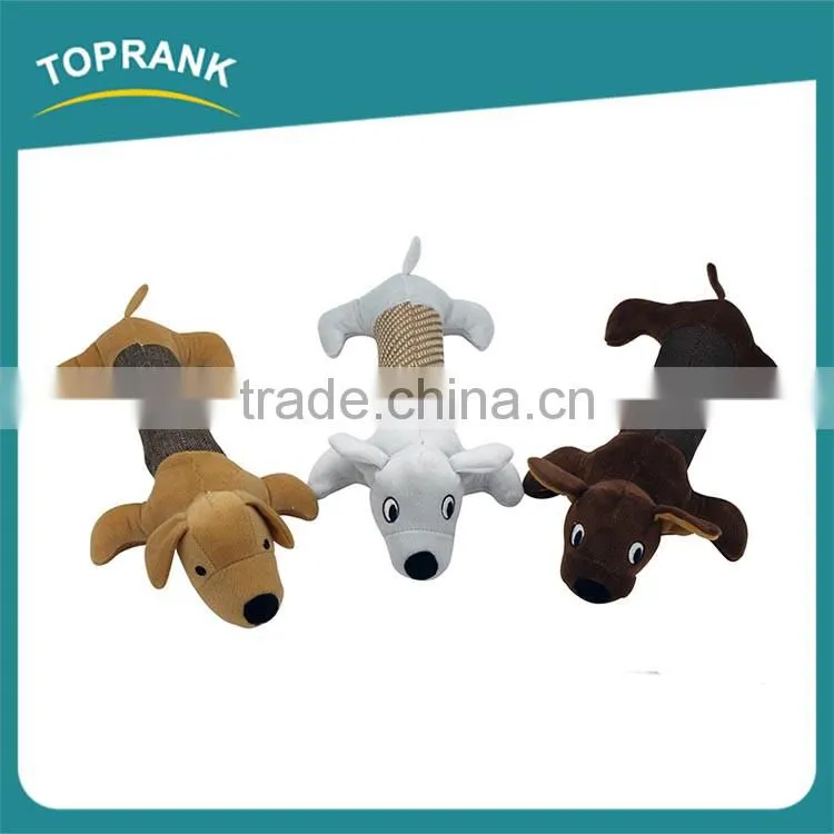 Promotional multi shaped soft stuffed dog plush toys for dogs