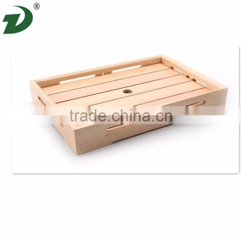 Hotel & Restaurant Pine Solid Wood Bread Tray