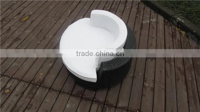 Hot Sale Round PE Rattan/Wicker Pet Dog Cat Bed
