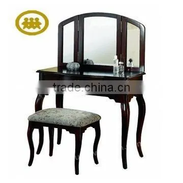 Antique makeup dresser vanity set/mirror