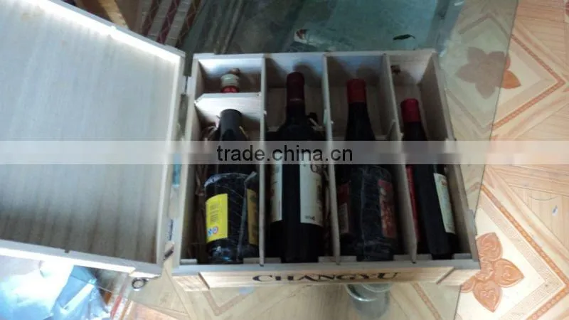 bulk wine wooden box