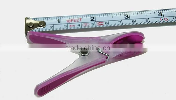 Eco-friendly new material packed into plastic basket decorative clothespin