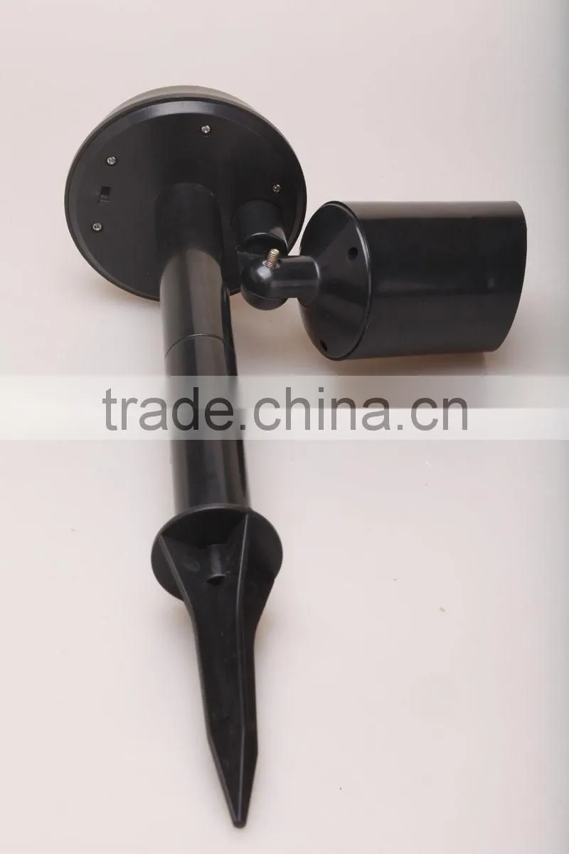 Hot sales factory price cheap lawn black body solar garden light