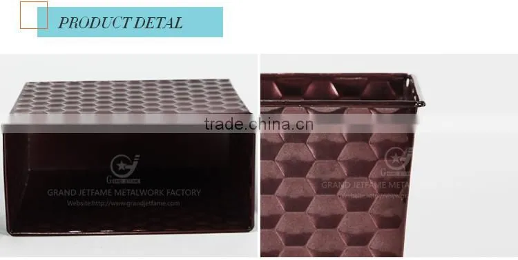 OEM wholesale garden embossing water plants in pots decoration the flower pot