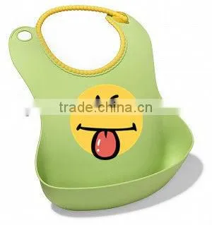 2013 The latest animal serie lovely silicone baby bib