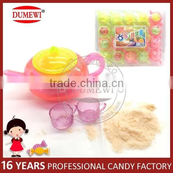 Wholesale Plastic Teapot Powder Candy Toys